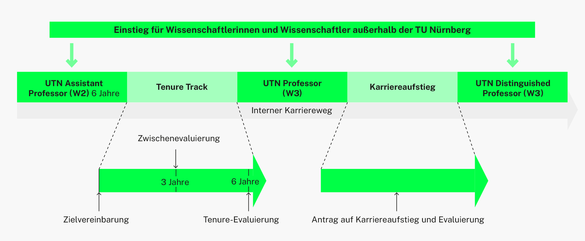 Diagramm, Einstieg für Wissenschaftlerinnen und Wissenschaftler außerhalb der Technischen Universität Nürnberg