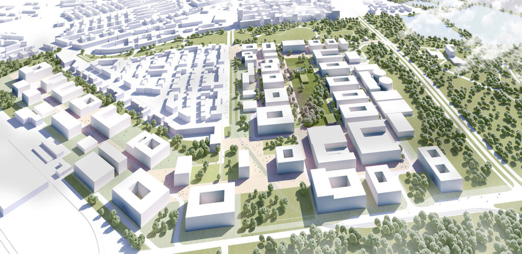 UTN Strukturplanung (Copyright: Ferdinand Heide Architekt/TOPOS Stadtplanung Landschaftsplanung Stadtforschung)