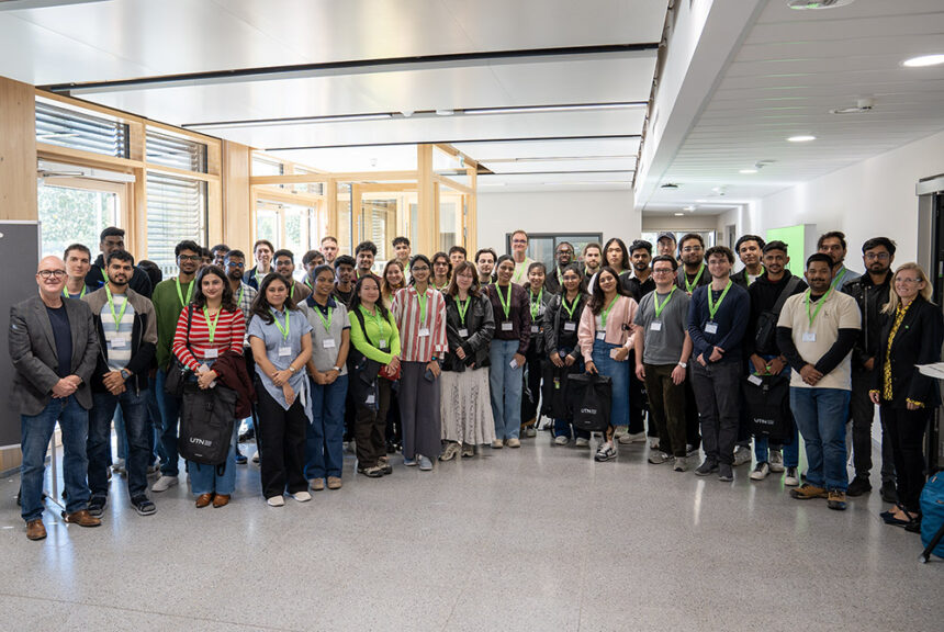 New students at the University of Technology Nuremberg during Welcome Week at the start of the 2026/27 winter semester.